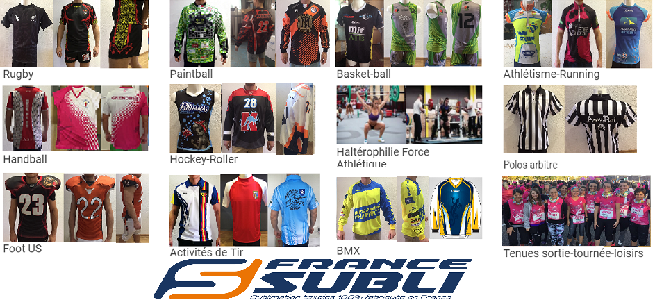 Sublimez vos tenues sportives